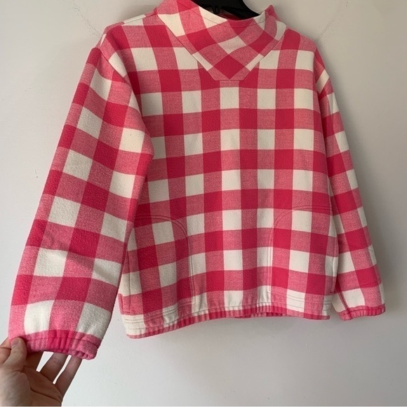 Vineyard Vines Pink Plaid Pullover Sweater - Picture 4 of 11